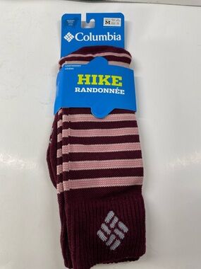 Columbia Lightweight Hike Socks merino wool M6-9 W8-11.5